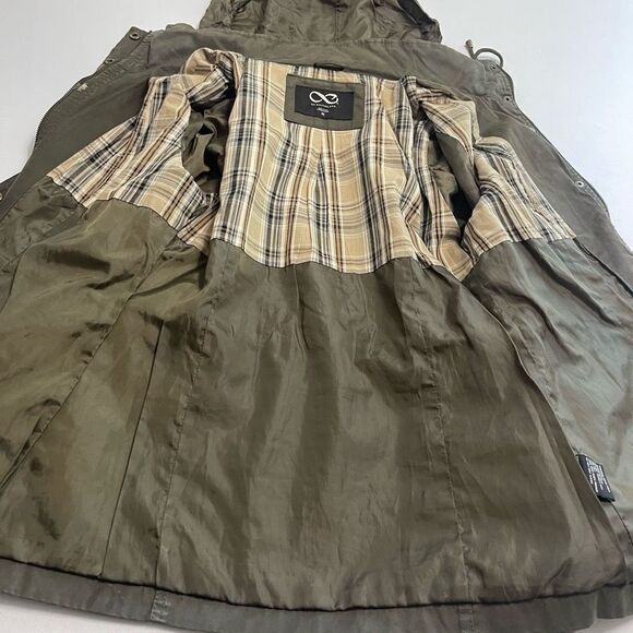 Be Boundless Dark Olive Green Jacket Size Medium - Picture 8 of 13